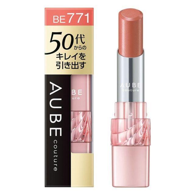 Son thỏi Aube Couture Long Keep Rouge - Nhật Bản 3.8g (Màu be tự nhiên BE771)