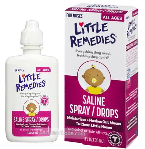 NHỎ MŨI LITTLE REMEDIES