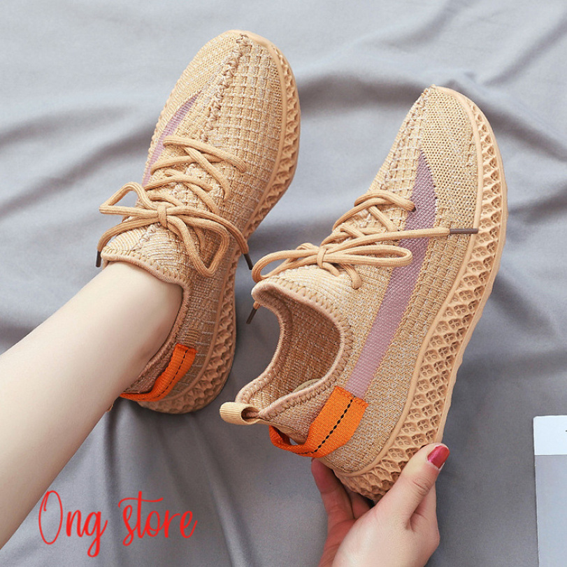 Giày thể thao nữ giày sneaker đế tổ ong siêu đẹp và êm giá rẻ