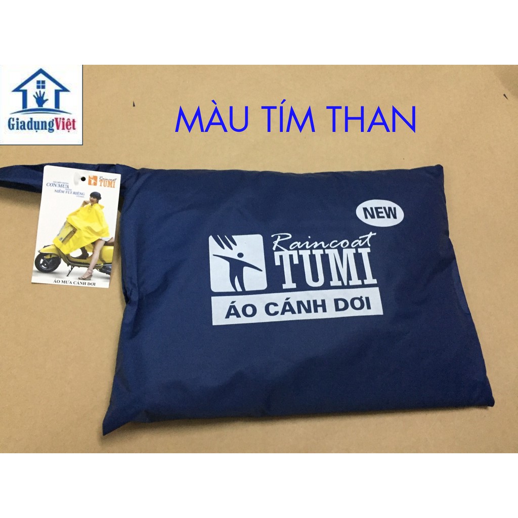 Áo mưa siêu nhẹ cánh dơi 1 đầu Tumi