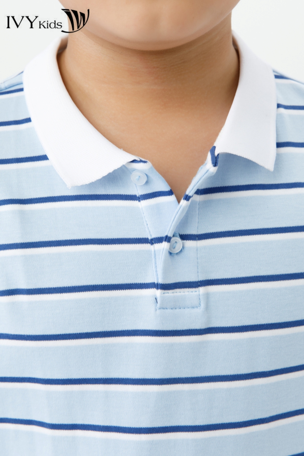 [CHỈ 15.1 - MUA 3 GIẢM THÊM 15%] Áo polo kẻ ngang IVY moda MS 57K1483