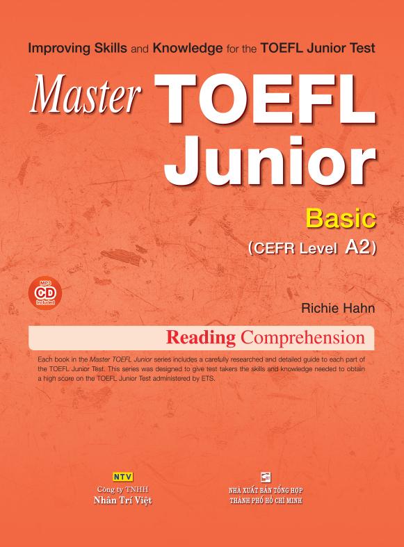 Master TOEFL Junior Basic: Reading Comprehension