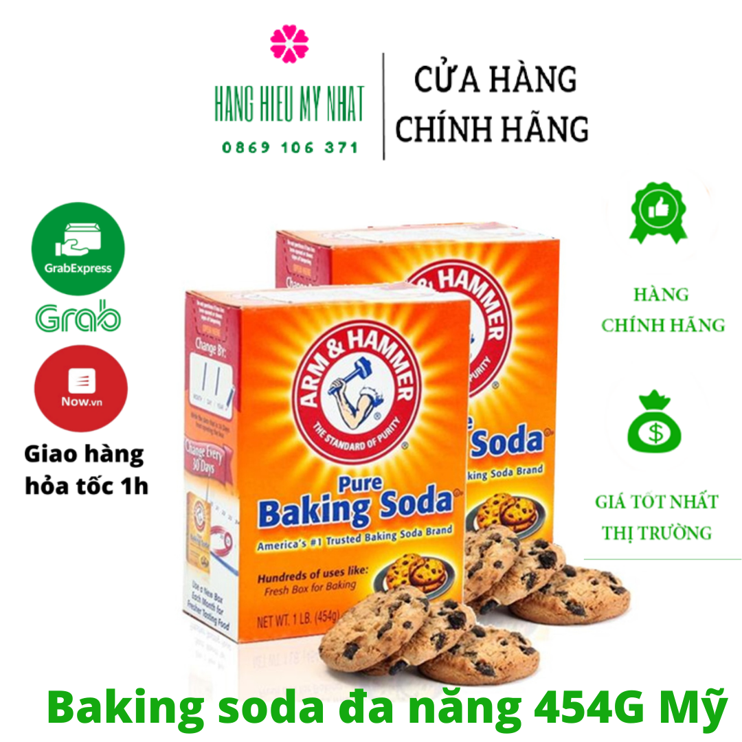 Bột Baking Soda đa công dụng 454g