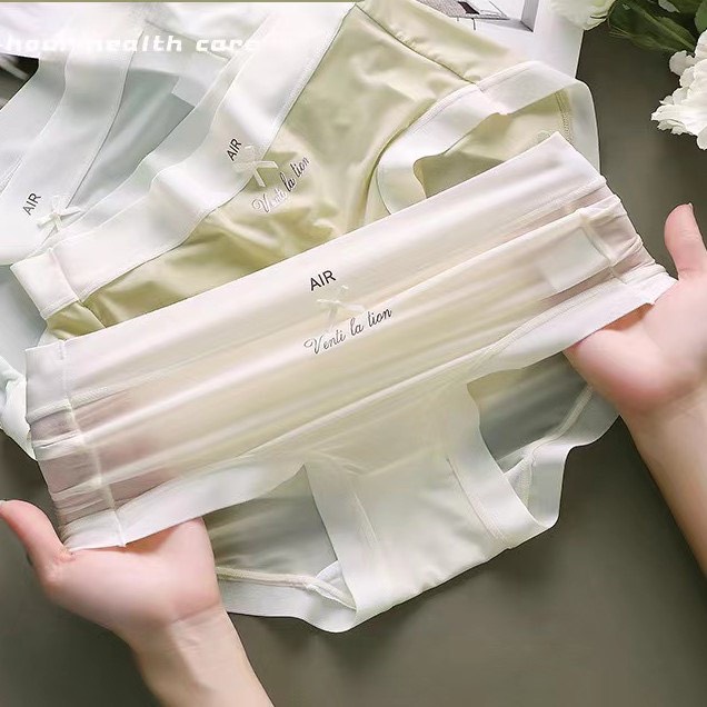 sét 4 Quần Lót Nữ Su Lụa Băng Tàng Hình Siêu Hot