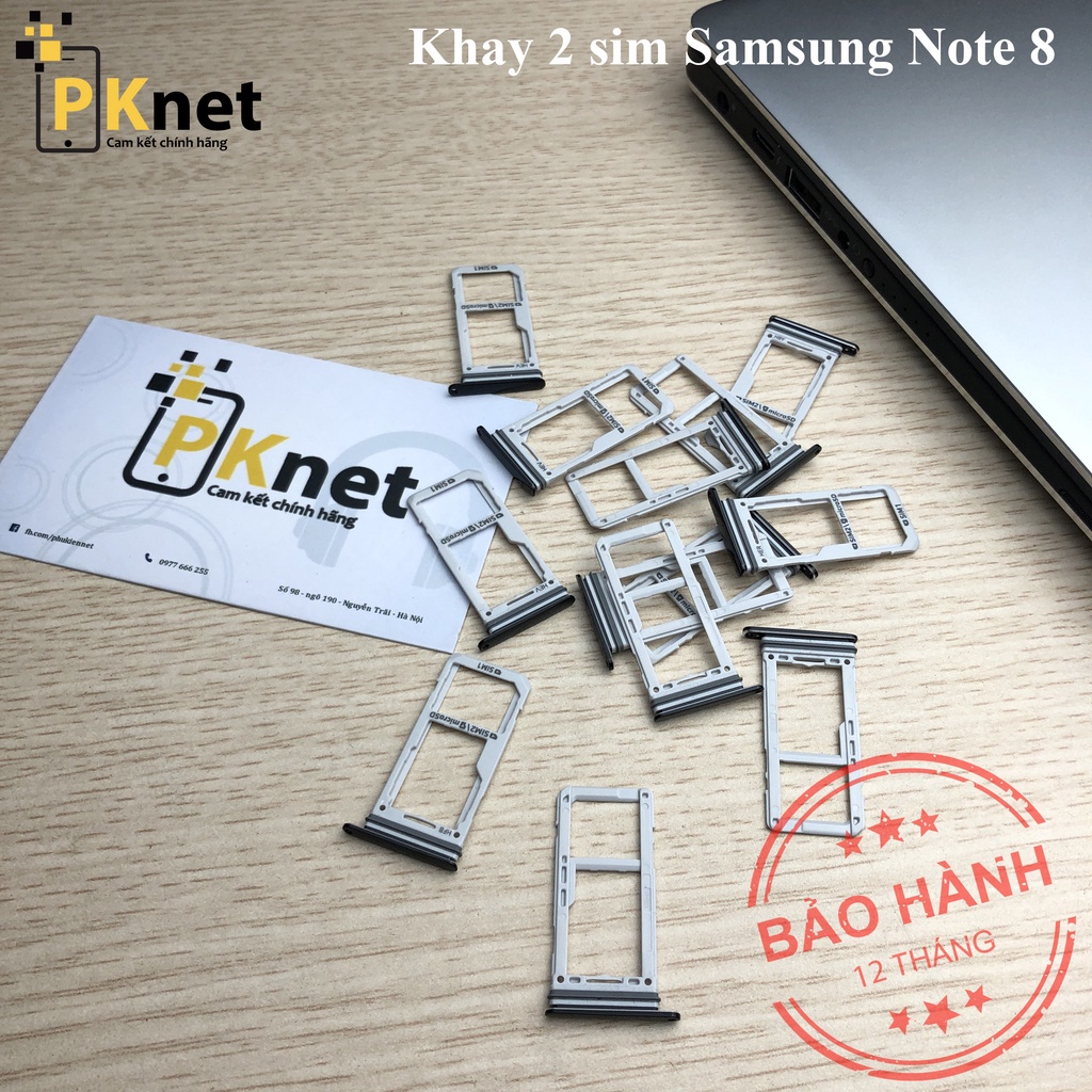 Khay sim Samsung Note 8 chính hãng, 2 sim