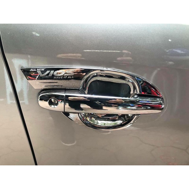 Hõm cửa, chén cửa Vios 2019 2020 mạ crom
