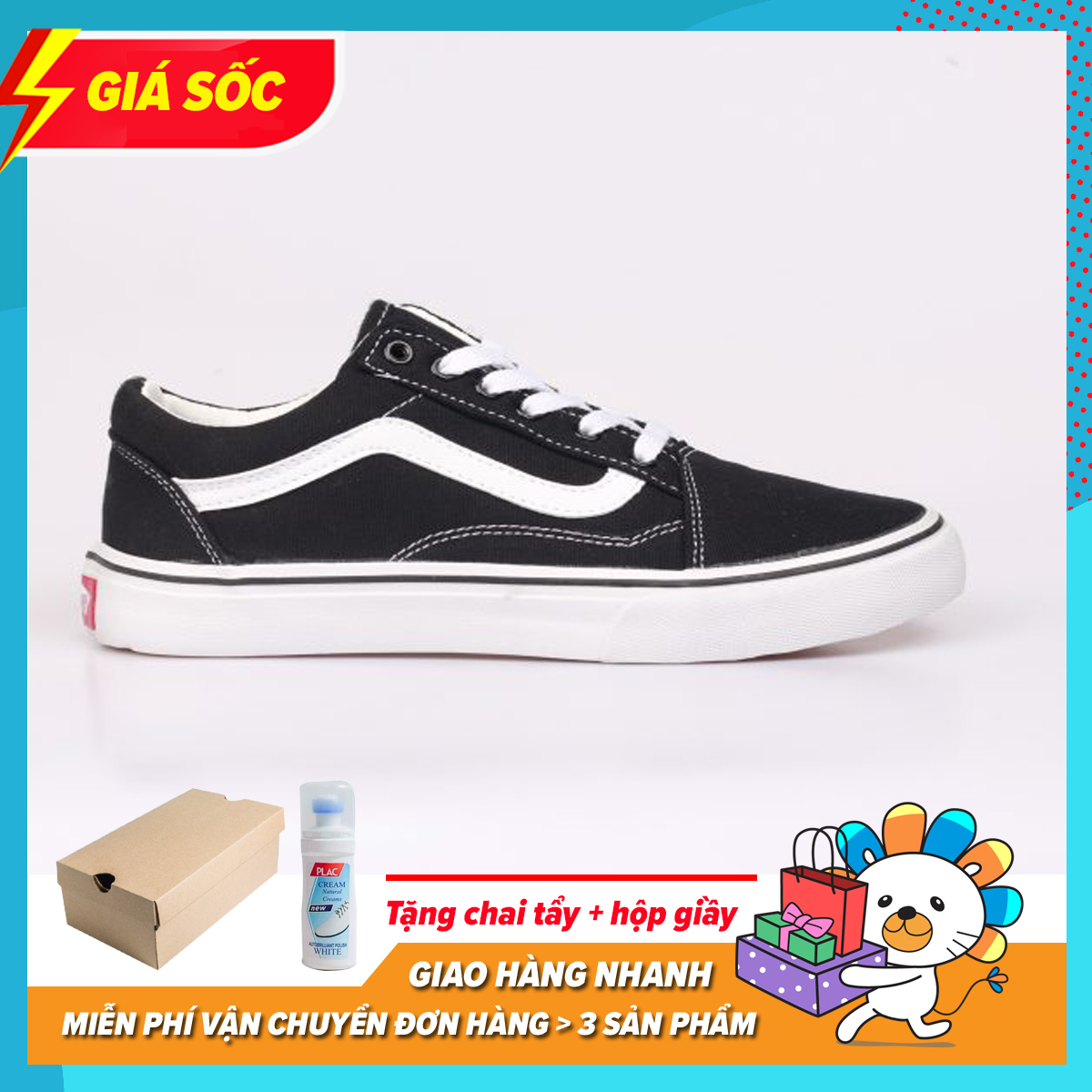 Giày Sneaker Vans Old Skool Màu Đen