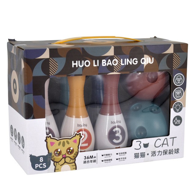 Đồ chơi Bowling cho bé THREE CAT mới nhất 2022