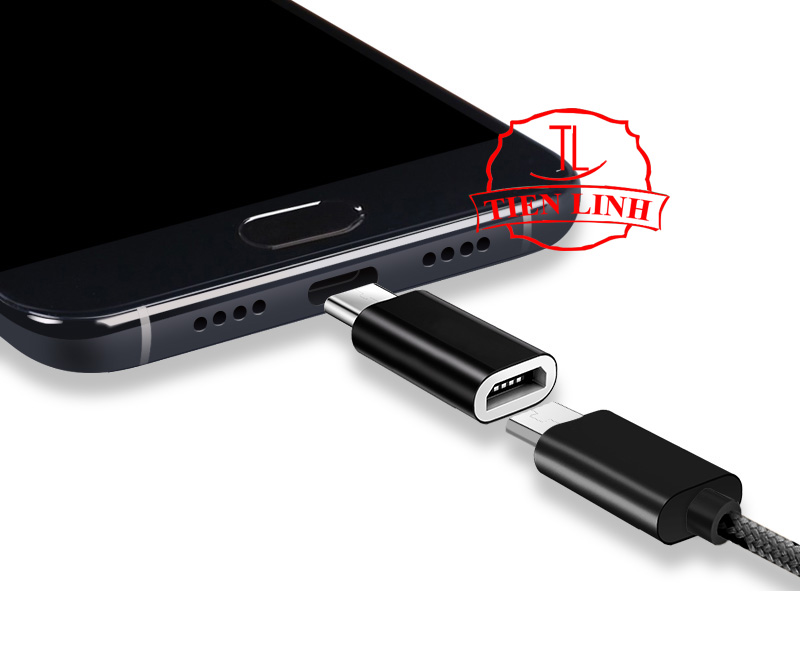 Đầu Chuyển Đổi Từ Cổng Micro USB 2.0 Cái Sang USB 3.1 Type C Cho Samsung