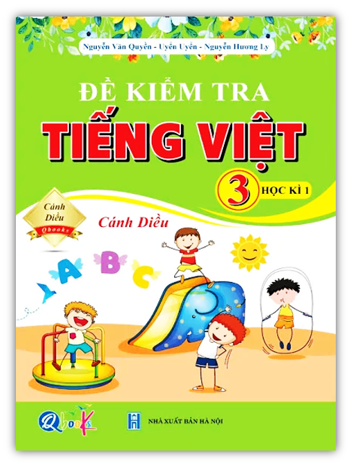 Sách - đề kiểm tra tiếng việt lớp 3 - học kì 1 -