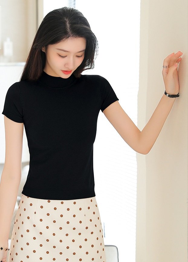 Áo len nữ, áo len ngắn tay nữ Al28