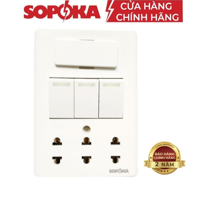 Bảng điện cao cấp Sopoka (E3A, E4A, E5A)