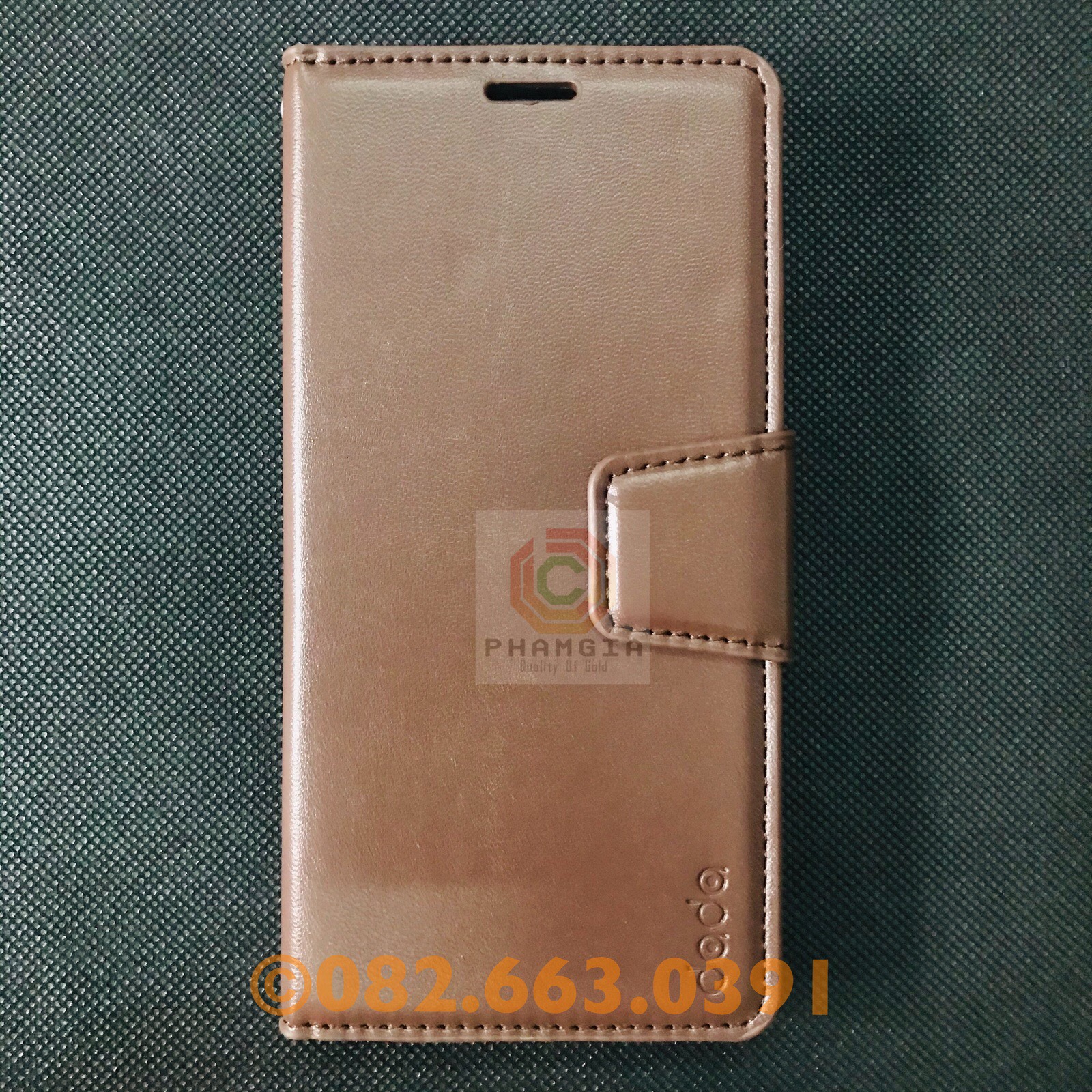 Bao da Nokia 7.2 chất liệu da sang trọng, có ngăn đựng thẻ siêu tiện lợi, có nắp gập xem phim