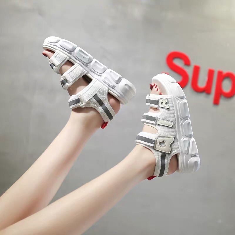 Sandal nữ❤️sandal nữ 3 quai phản quang hot