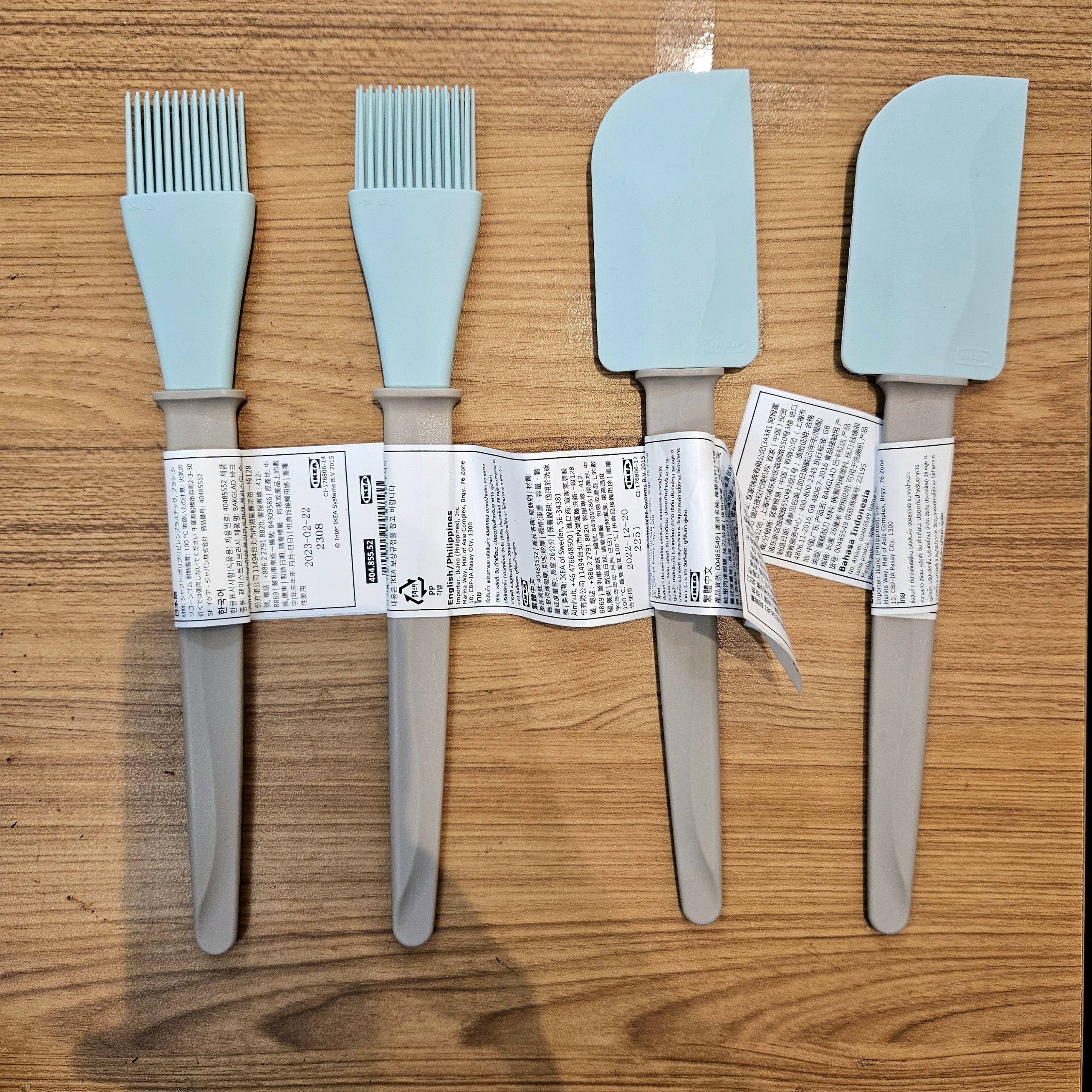 Chổi phết gia vị, dầu và phới vét bột Bakglad IKEA