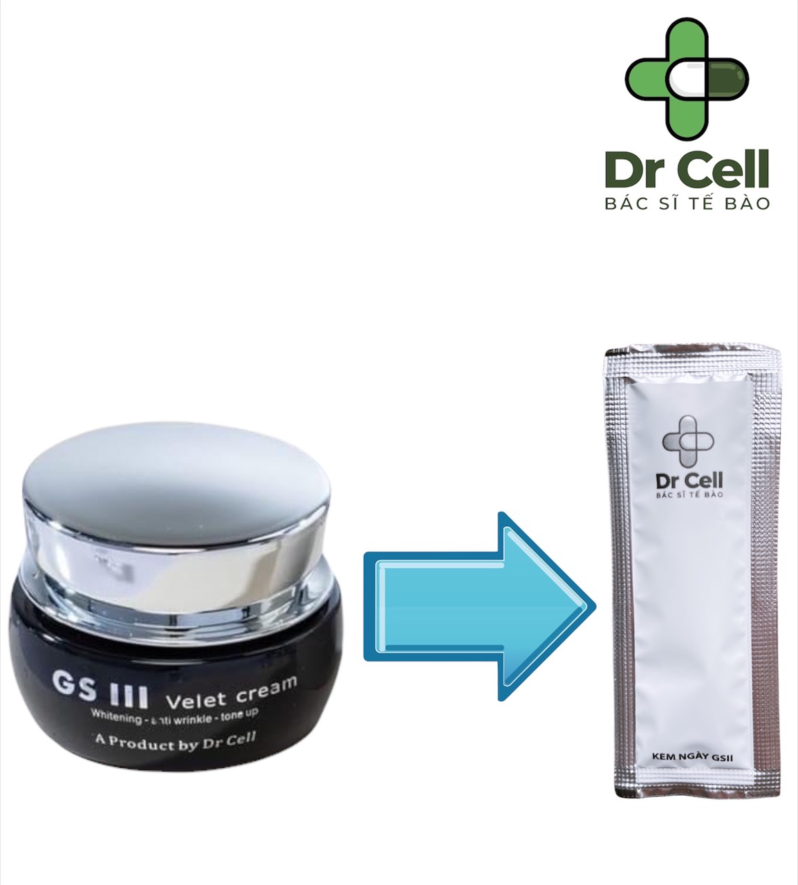 Set 5 Gói Dưỡng Dùng Thử DR CELL