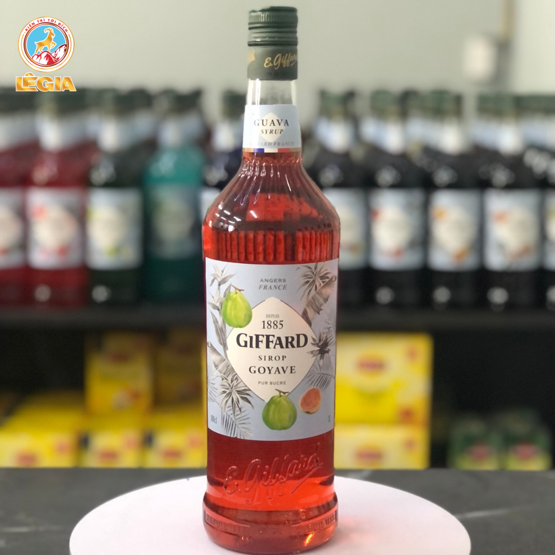 SIRO GIFFARD ỔI 1L - GIFFARD GUAVA SYRUP