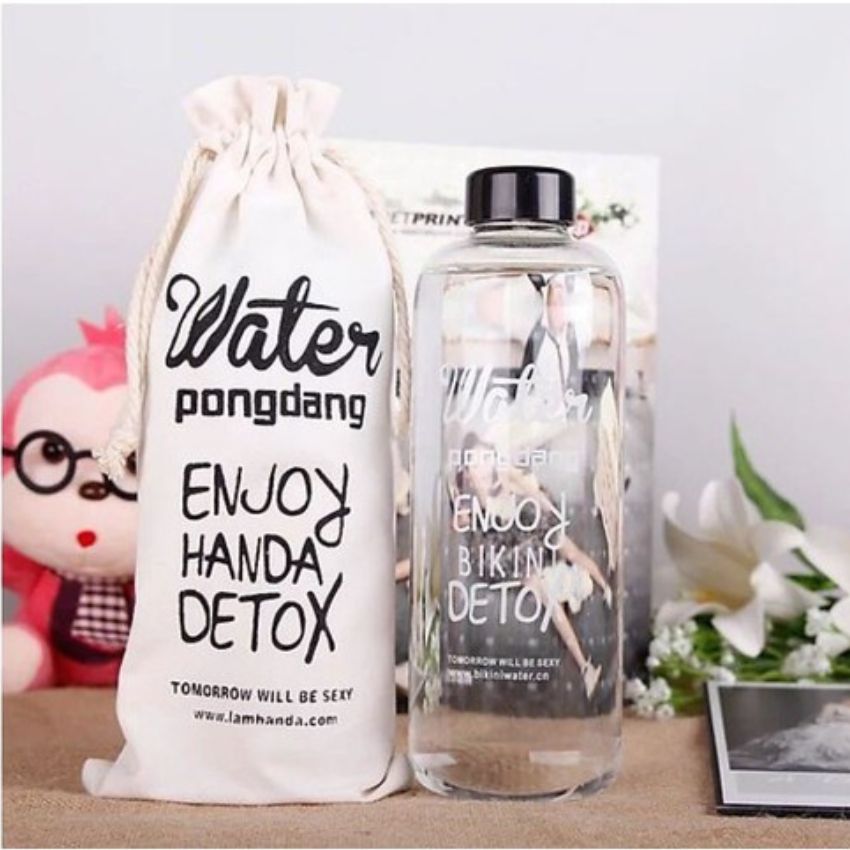 Bình Nhựa DeTox Đựng Nước Cao Cấp Đạt Tiêu Chuẩn