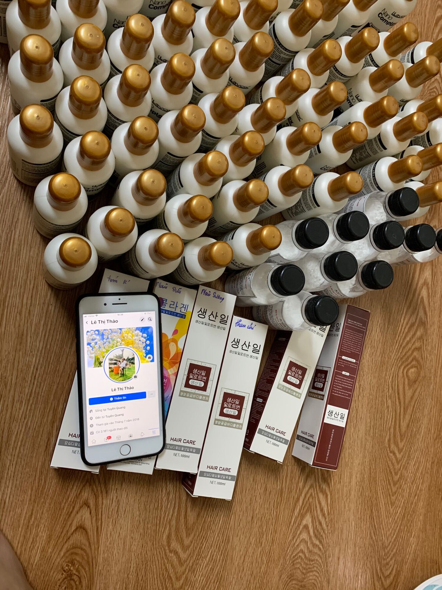 Combo thuốc nhuộm tóc kèm oxy trợ nhuộm