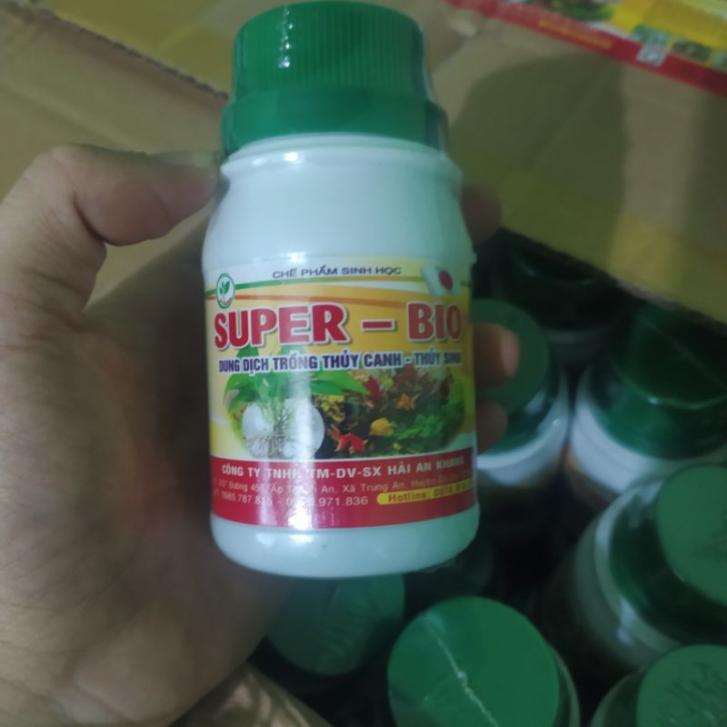 DUNG DỊCH TRỒNG THỦY CANH, THỦY SINH (BIO-LIE) - BIO GOLD (100ml)