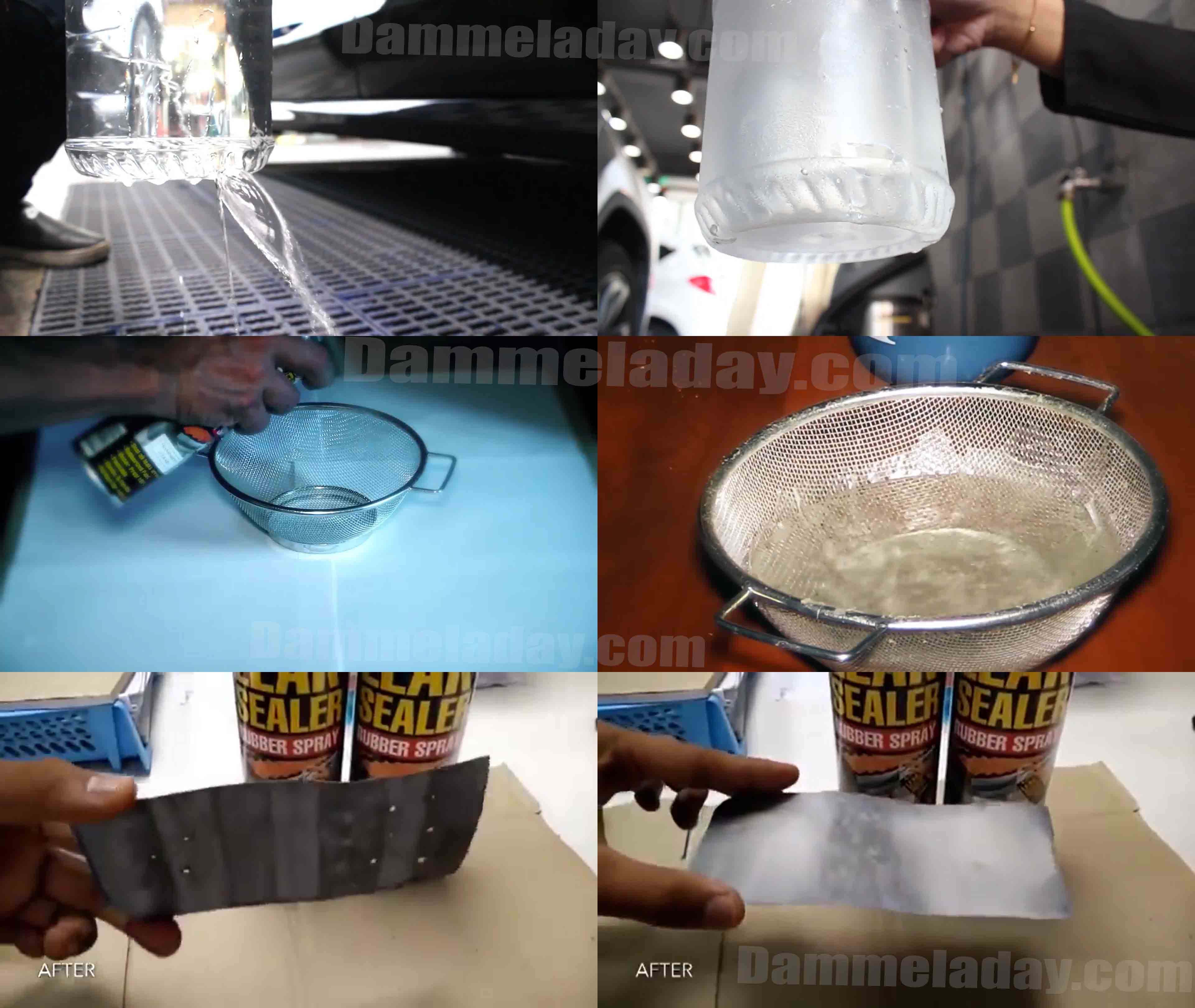 Sơn xịt chống dột chống thấm đa năng Leak Sealer Bosny