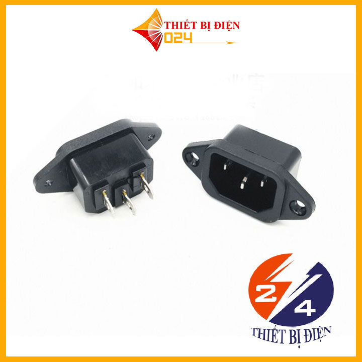 Ổ cắm nồi cơm -Jack Cắm Âm 3 Chân 220VAC