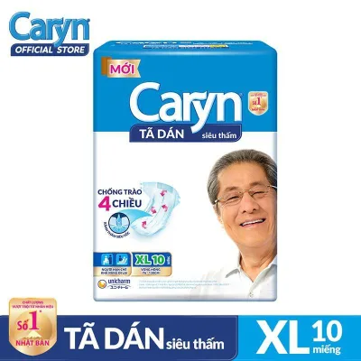 [HCM]Tả dán người lớn Caryn XL 10 miếng