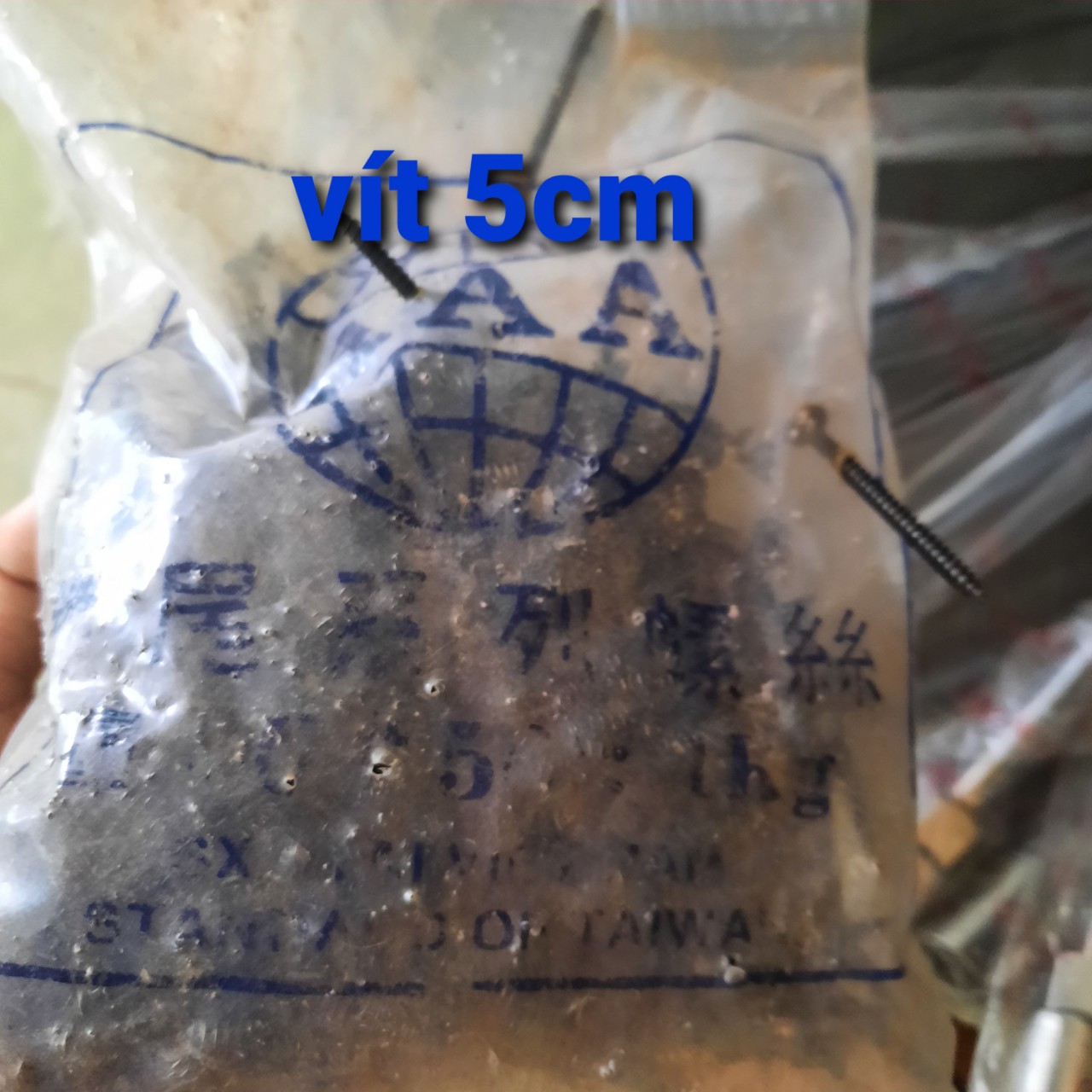 1kg vít gỗ đen, vít thạch cao vít sắc các cỡ