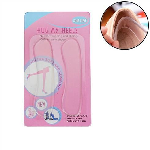 Combo 2 miếng lót giày silicon dán gót chân siêu mềm