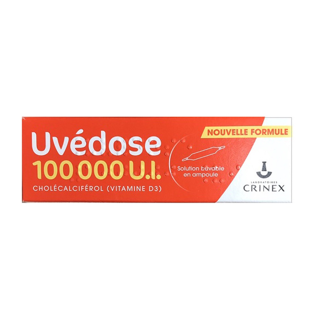 Vitamine D3 Uvedose 100000 U.I.