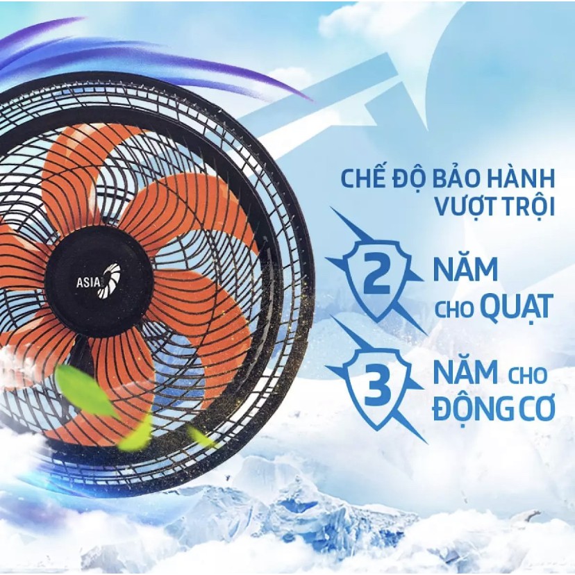 Quạt treo Turbo Asia công suất LTB1601 (6 cánh, 80W) (VY637890)