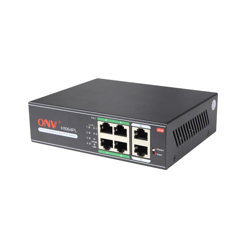 Switch Poe Onv 6 Cổng Model Onv-H1064phc- Hàng Chính Hãng