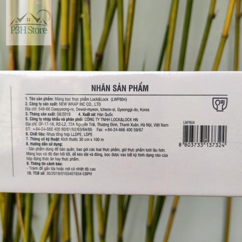 Màng bọc thực phẩm Lock&Lock 30cmx100cm LWP804