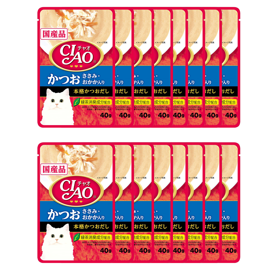 Pate cho mèo Ciao IC- 204 vị Thịt Gà & Cá Ngừ
