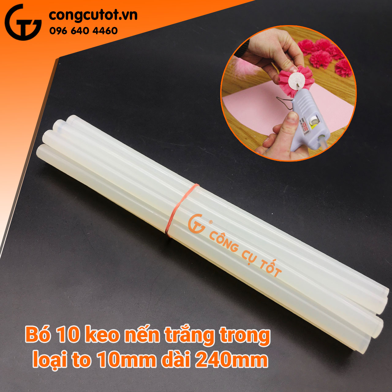 10 cây keo nến