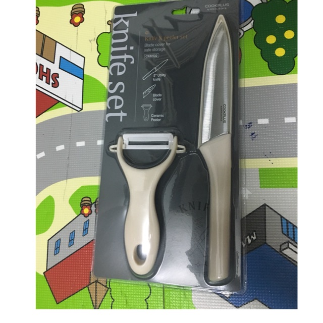 [HCM] Bộ Dao có nắp đậy COOKPLUS LOCK&LOCK - CKK502