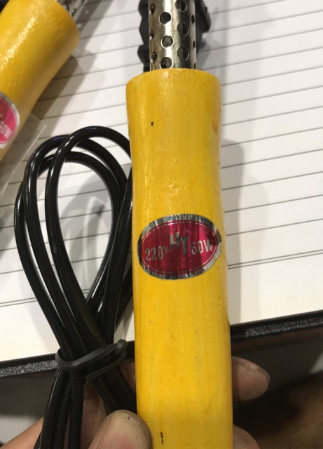 Mỏ hàn Điện HỎA TIỄN (cán gỗ 60w)