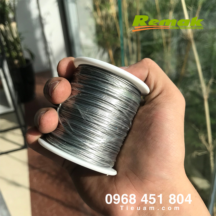 Cuộn dây cáp lụa 0.8mm 1x7 Dài 100m Dây cáp bọc nhựa