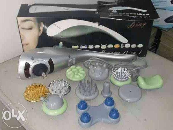 Máy massage cầm tay toàn thân hồng ngoại 11 đầu đa năng SL-111