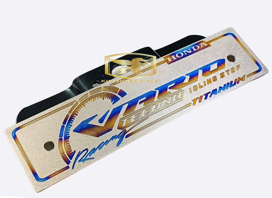Bảng tên TITANIUM điện phân dành cho Vario (100% TITAN)