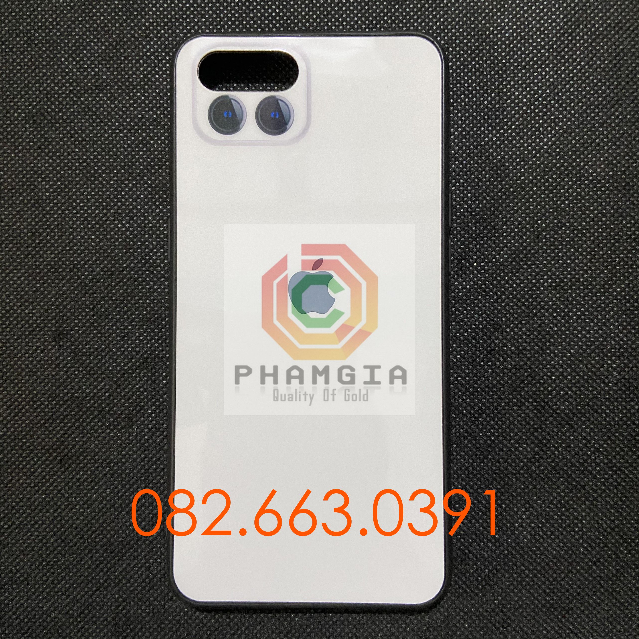 Ốp lưng oppo a3s / oppo a5 giả kiểu iphone 11 pro max