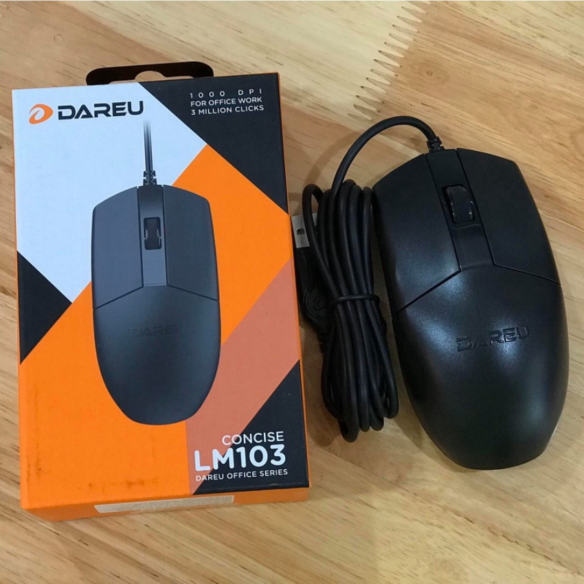 Combo Bộ phím Dareu LK185 và Chuột LM103 (USB) (bảo hành 12 tháng)