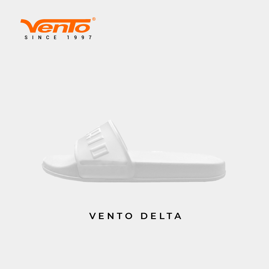 [VENTO CHÍNH HÃNG] [MẪU MỚI 2023] Dép SLIDE VENTO DELTA màu Đen cho Nam/Nữ [Full Size 36-44]