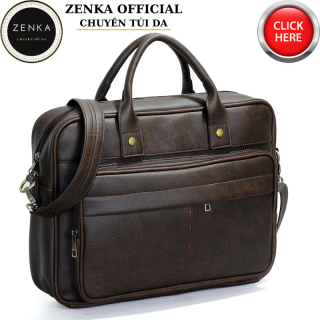 Cặp xách công sở túi đựng laptop Zenka sang trọng thanh lịch thumbnail