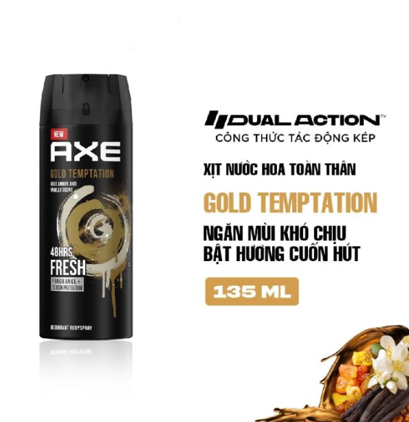 Xịt khử mùi nam AXE 150ml ( mẫu mới )