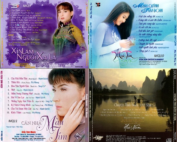 Bo 4 Dia CD Manh Quynh