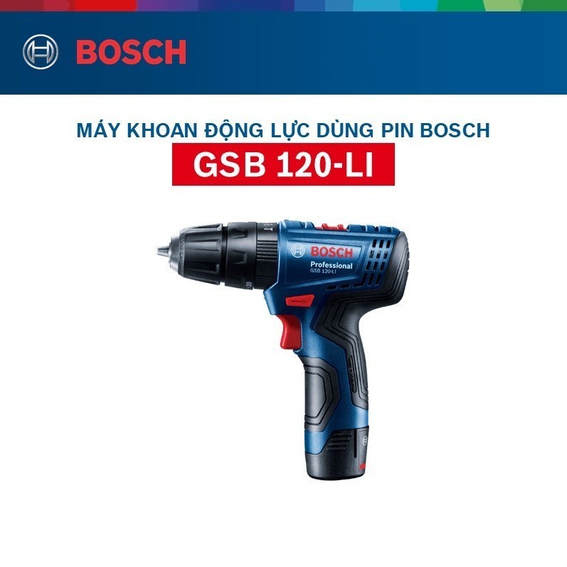 Máy khoan động lực pin Bosch GSB 120-LI
