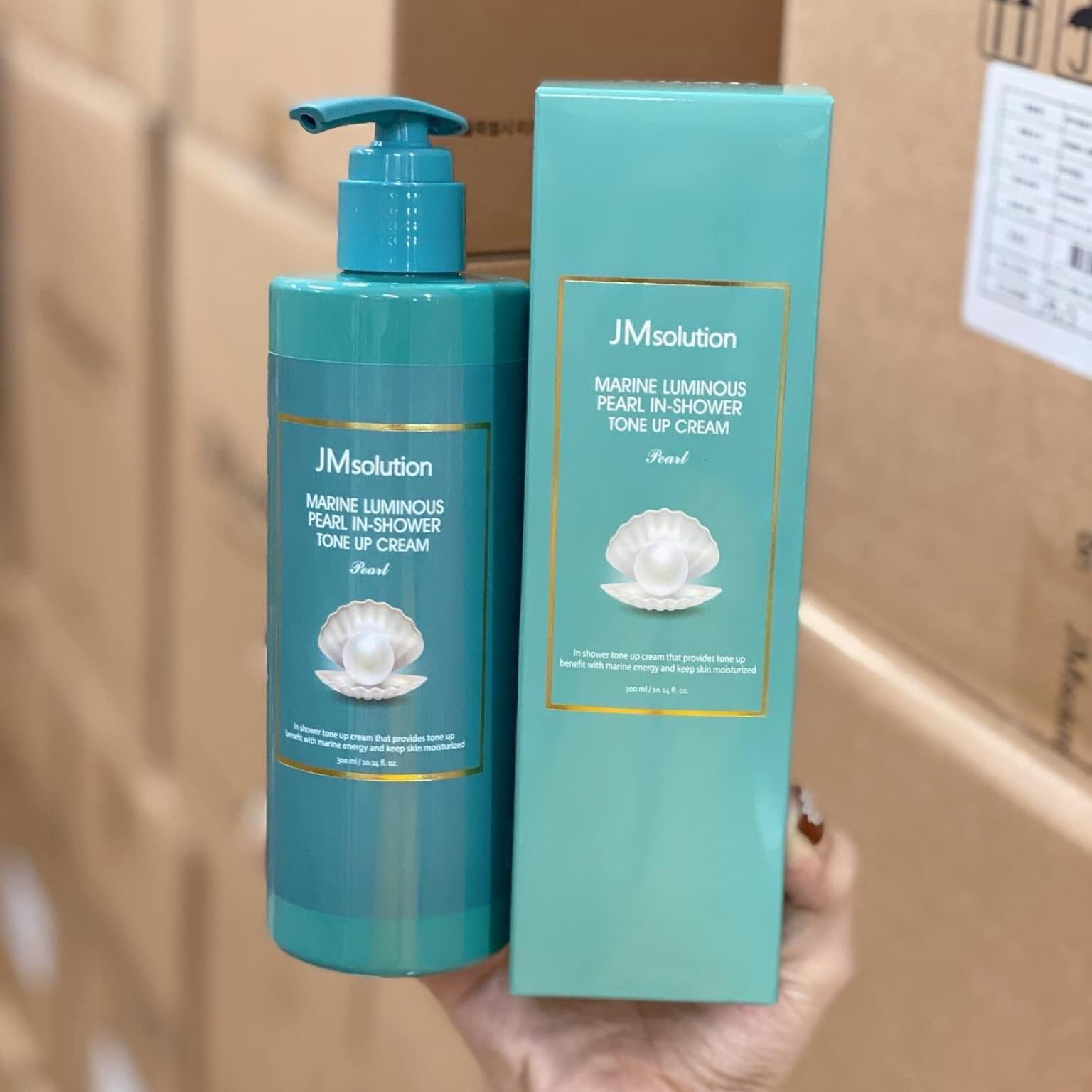 Sữa Tắm Trắng Da JM Solution Hàn Quốc - LOTION Ủ TRẮNG JMSOLUTION 300ML