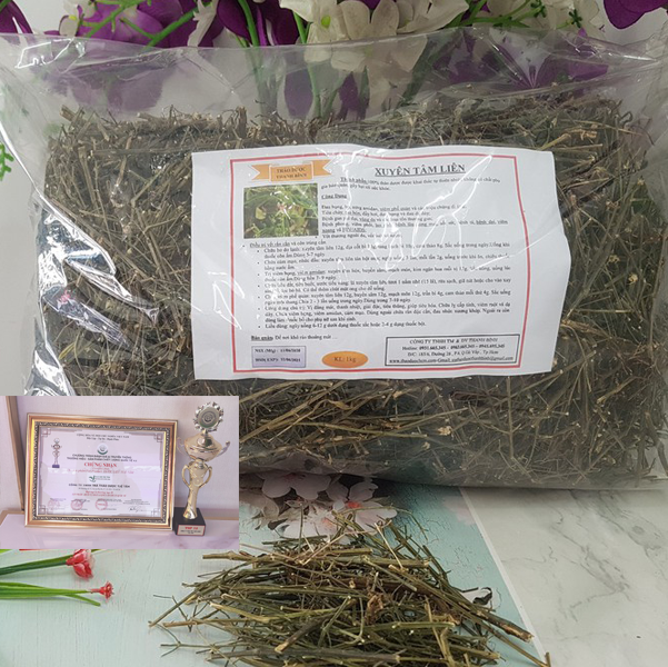 [HCM]xuyên tâm liên sấy khô 1kg