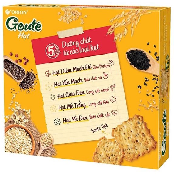 Bánh Gouté Hạt dinh dưỡng